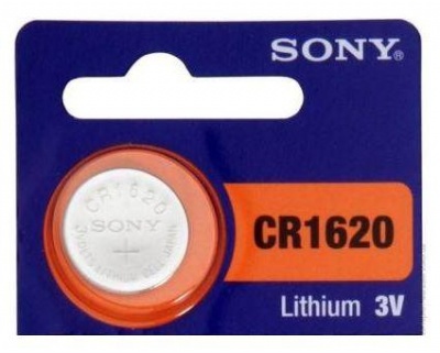 Батарейка CR1620 Sony, 3В