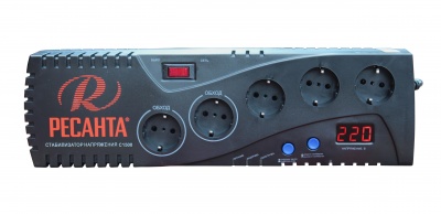 Стабилизатор напряжения Ресанта С1500 Стабилизатор напряжения Ресанта С1500