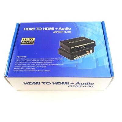 HDMI аудио экстрактор SPDIF + 2xRCA