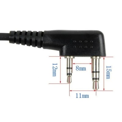 Тангента 2 кнопочная к Baofeng UV-82/Kenwood